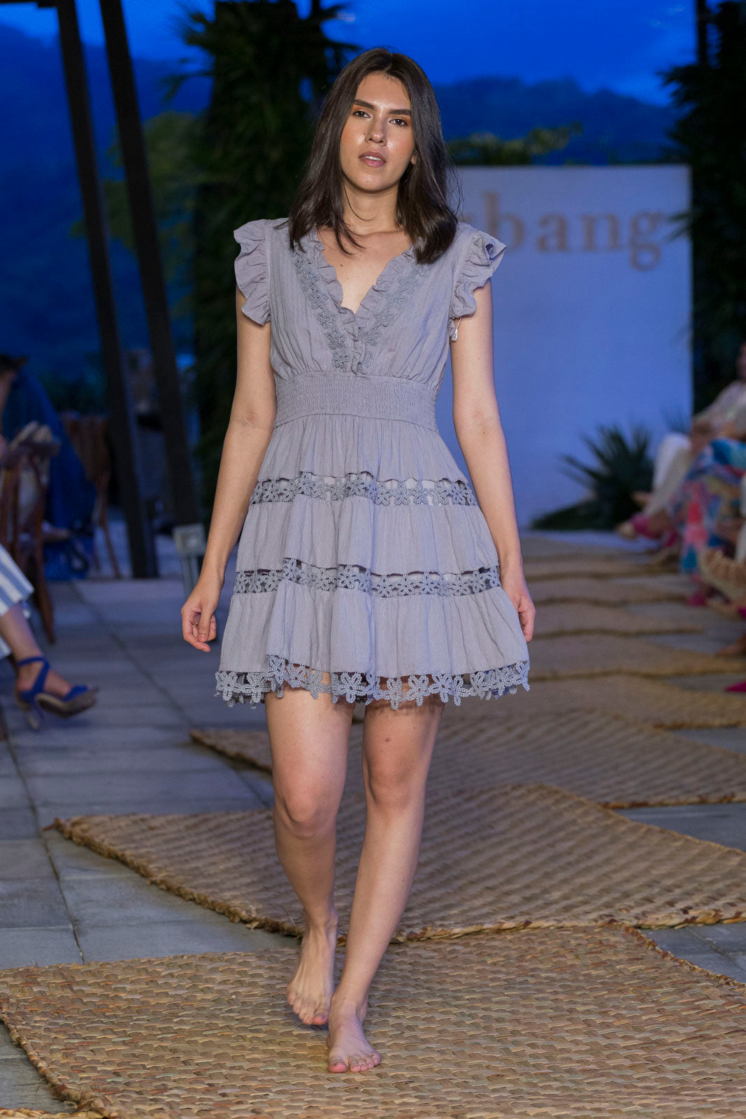 LEONORA GRIS DRESS