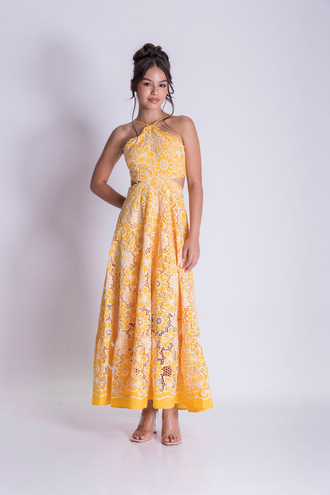 LLAMARADA AMARILLO DRESS