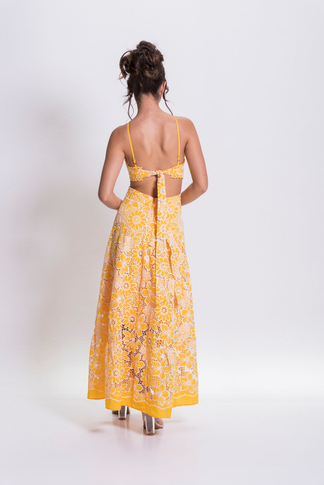 LLAMARADA AMARILLO DRESS