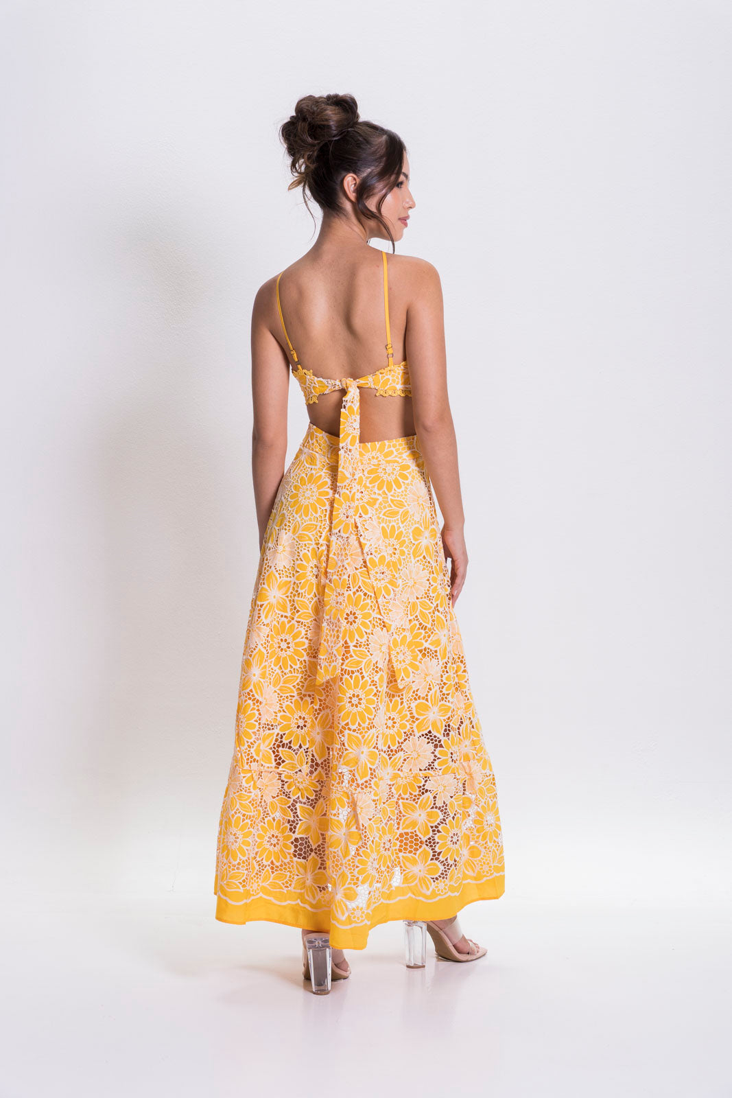 LLAMARADA AMARILLO DRESS