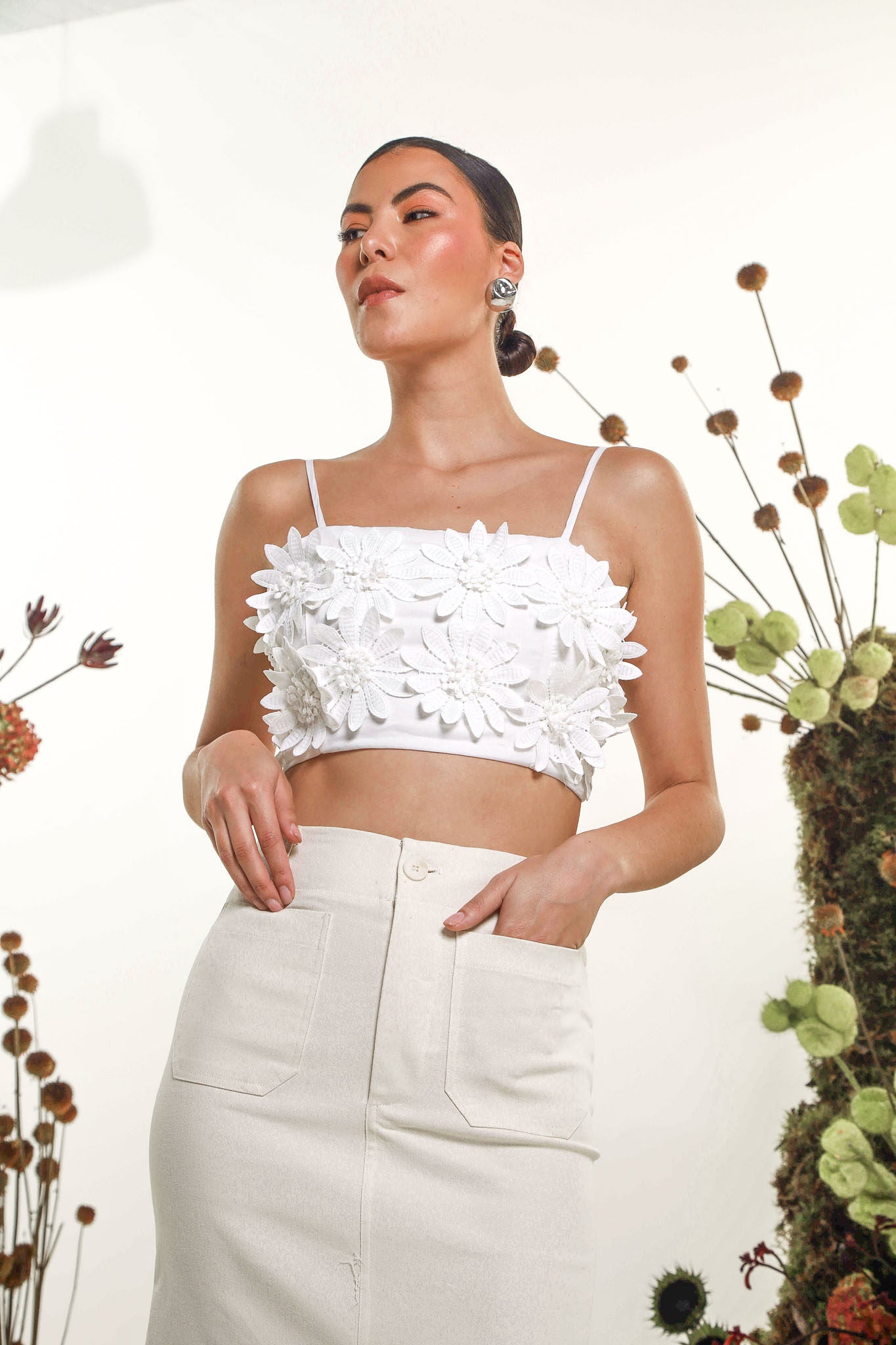 LAVANDA TOP BLANCO