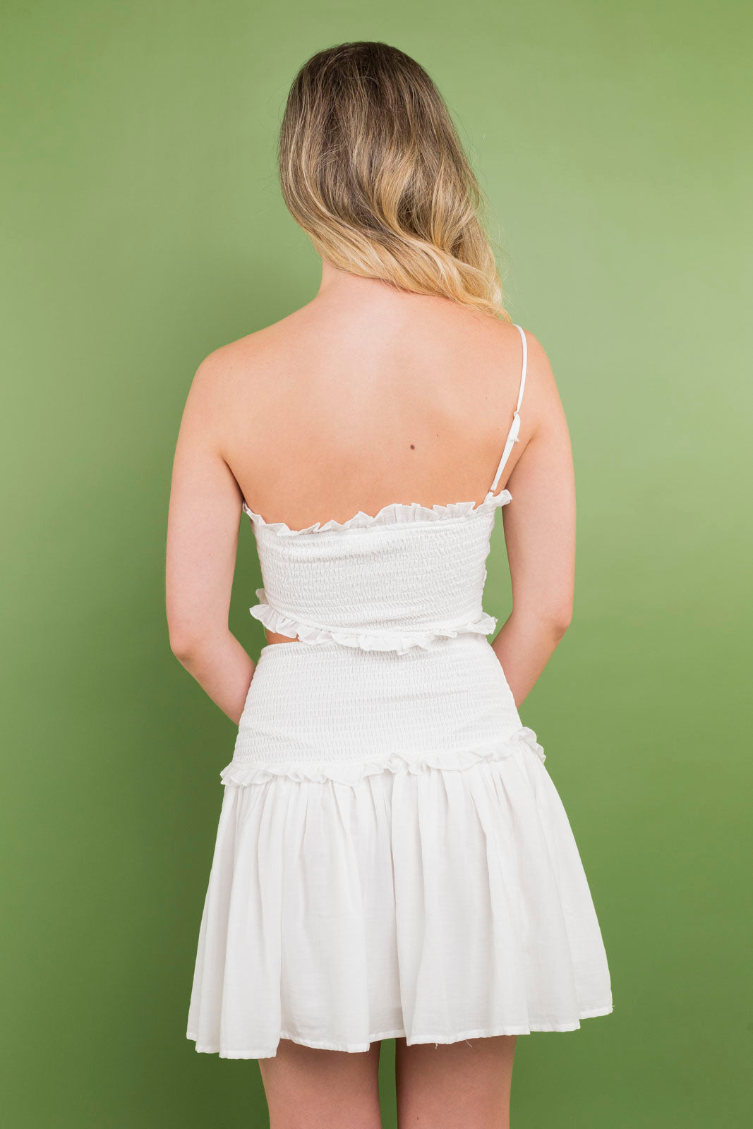 LUZ BLANCO DRESS