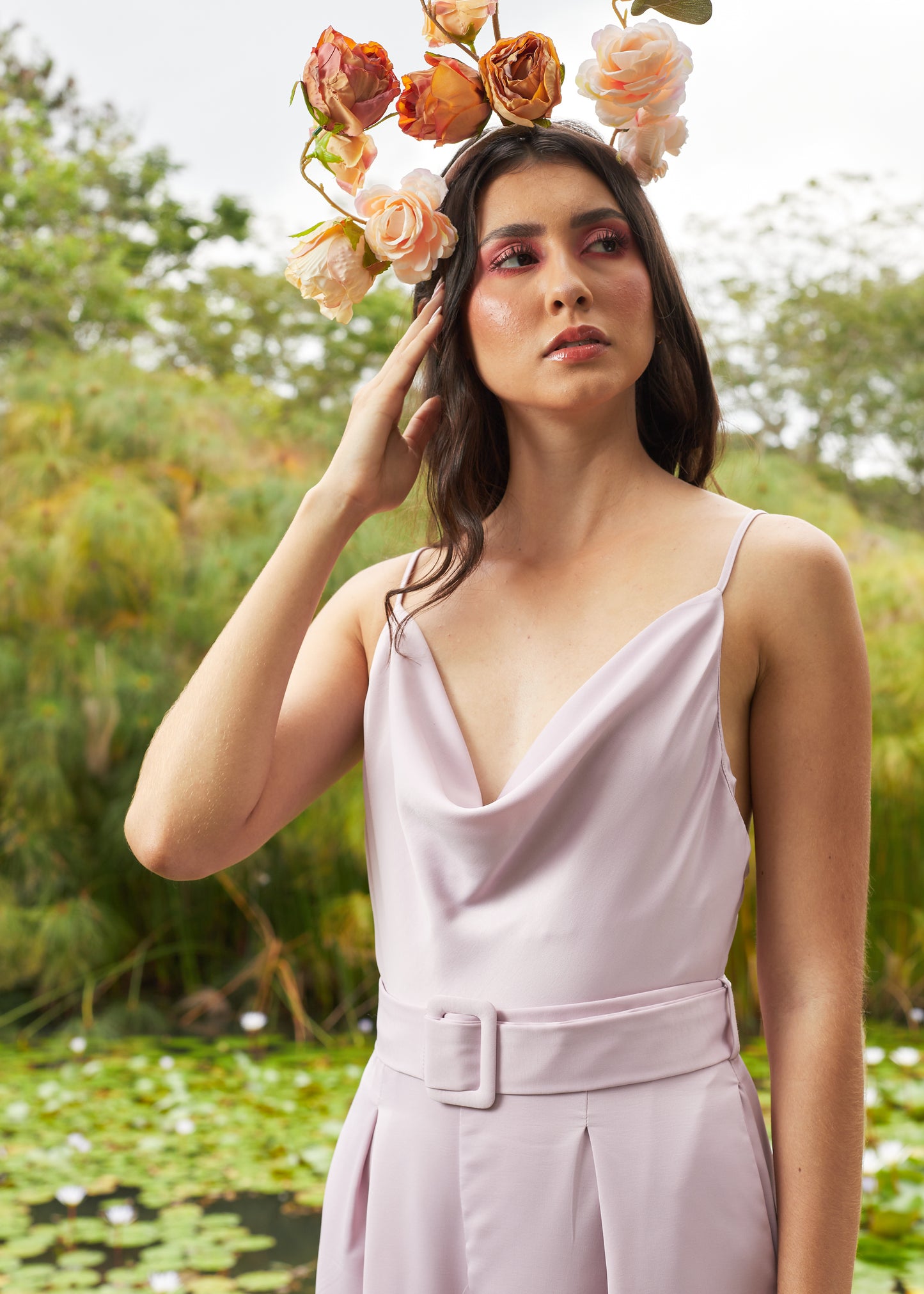 DALIA LILA JUMPSUIT
