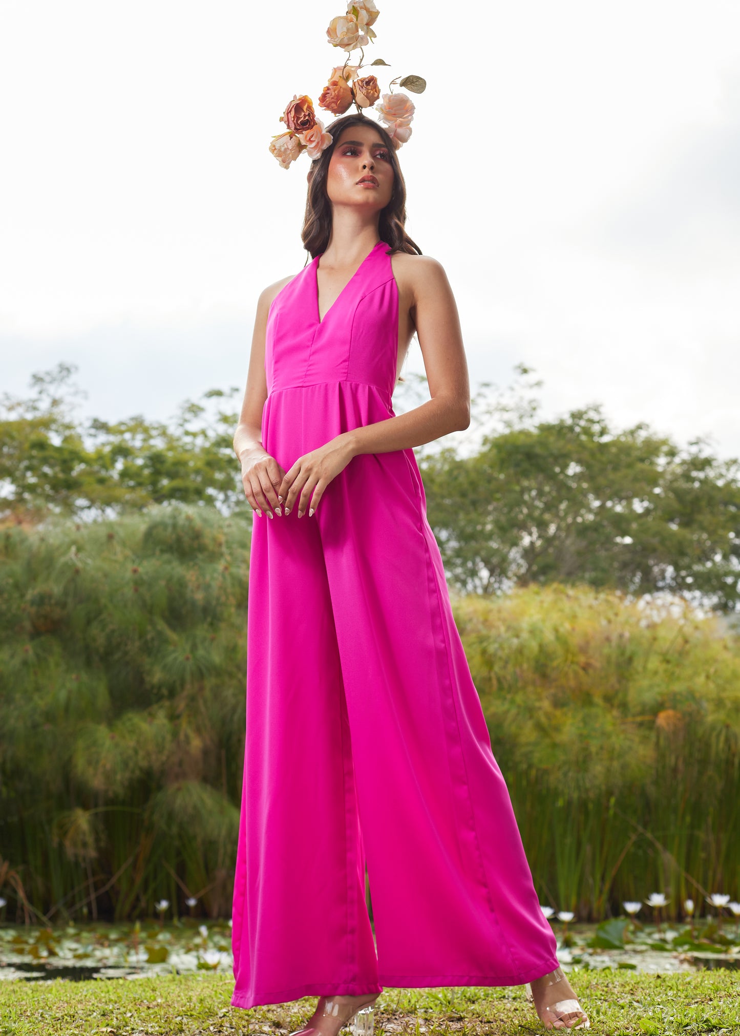 GALPINI FUCSIA JUPSUIT