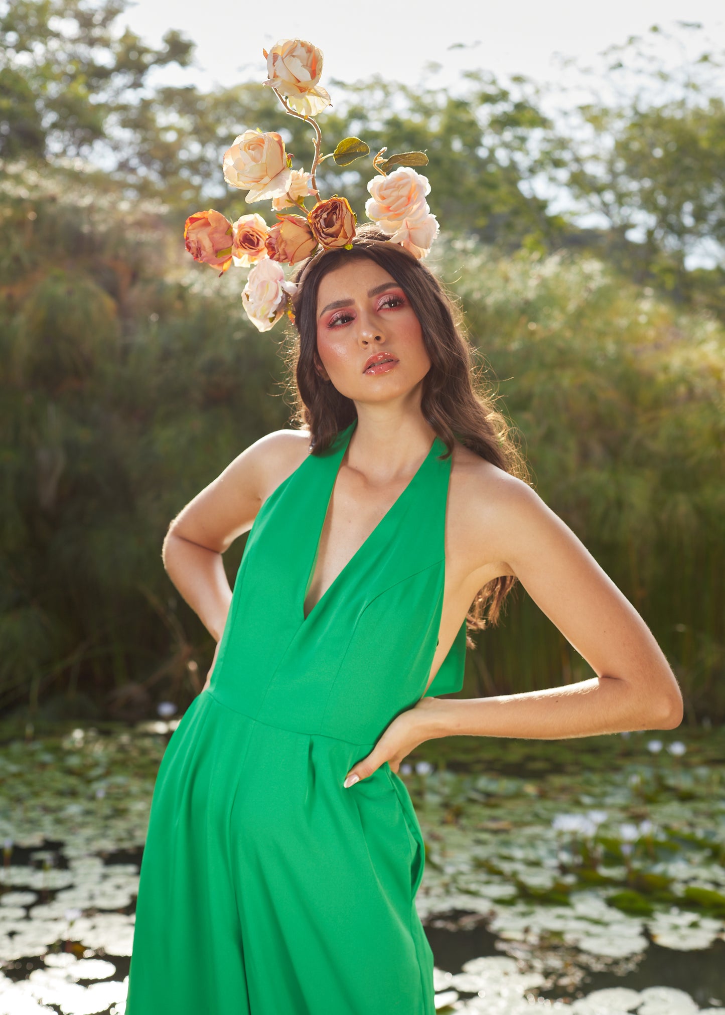 GALPINI VERDE JUPSUIT