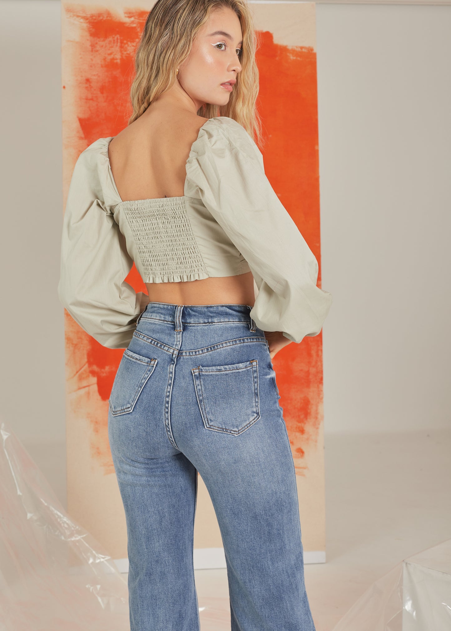 ADELA GRIS TOP