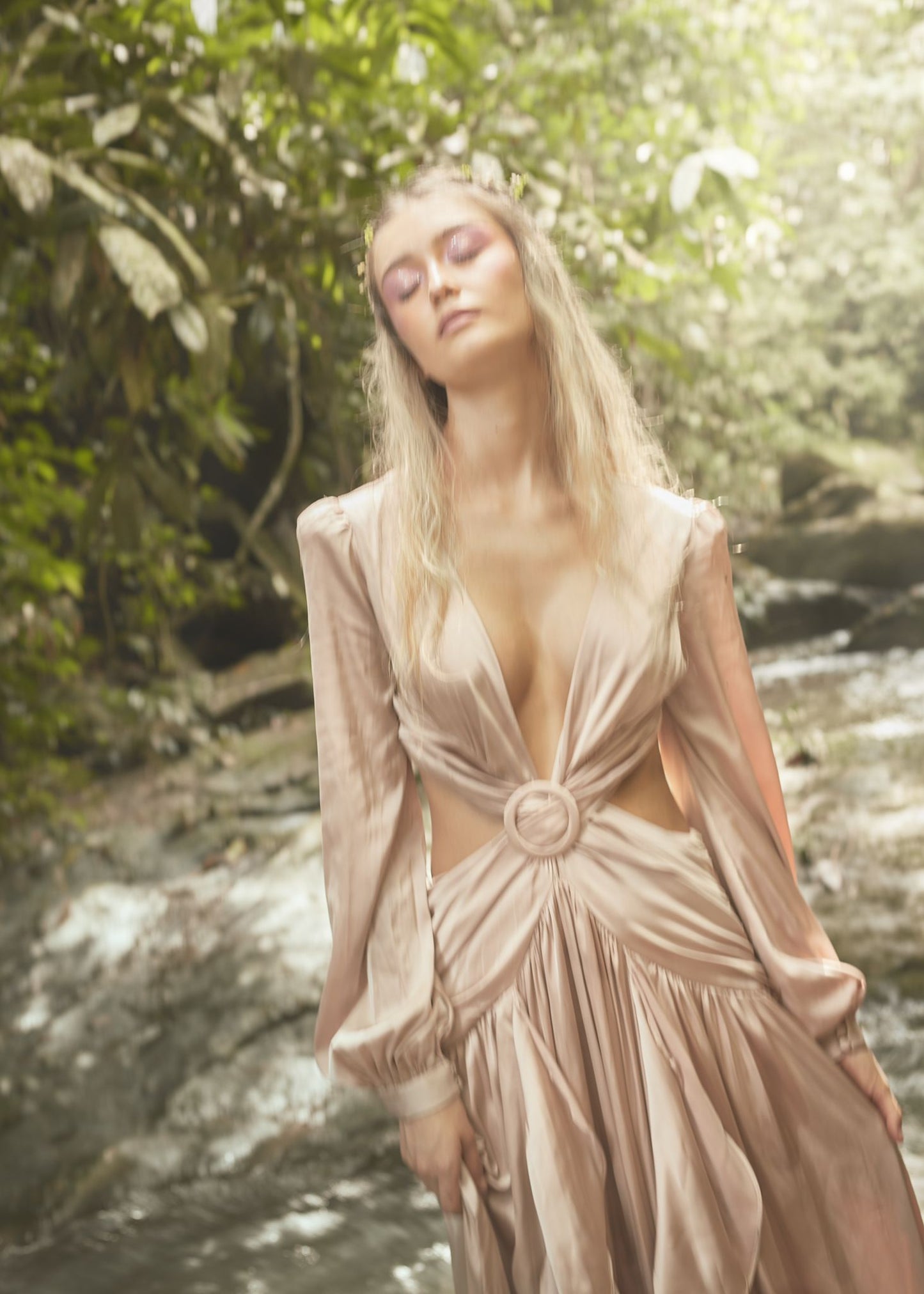 LORELEI CAQUI DRESS