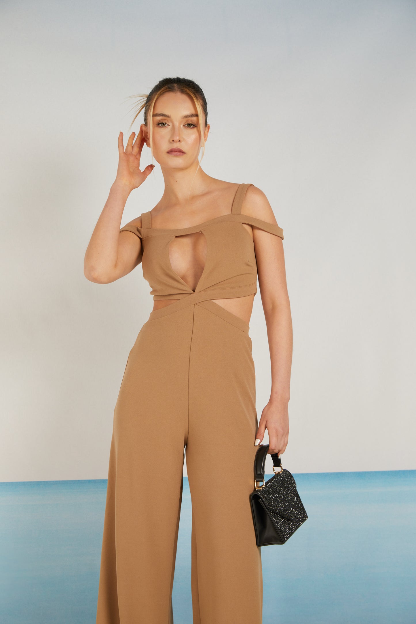 CÚRAME MOCCA JUMPSUIT