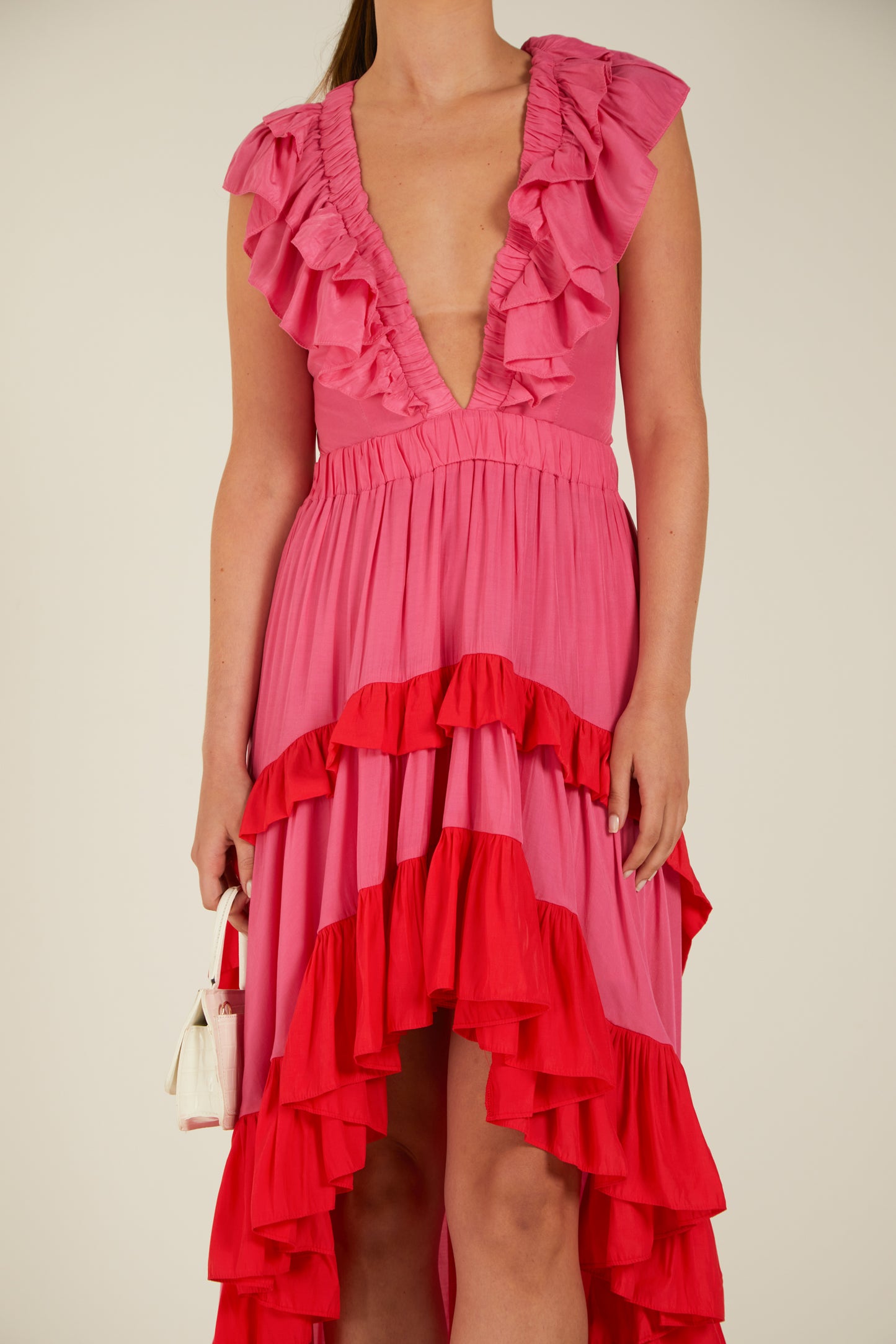 PURPPLE FUCSIA DRESS