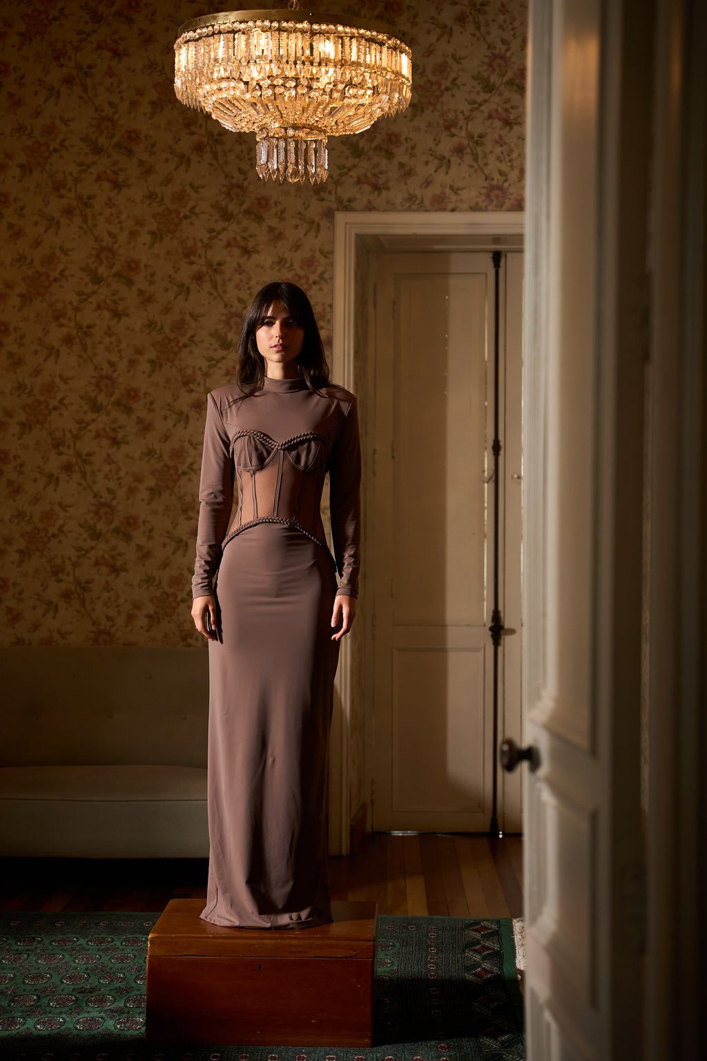 DESPUÉS CHOCOLATE DRESS