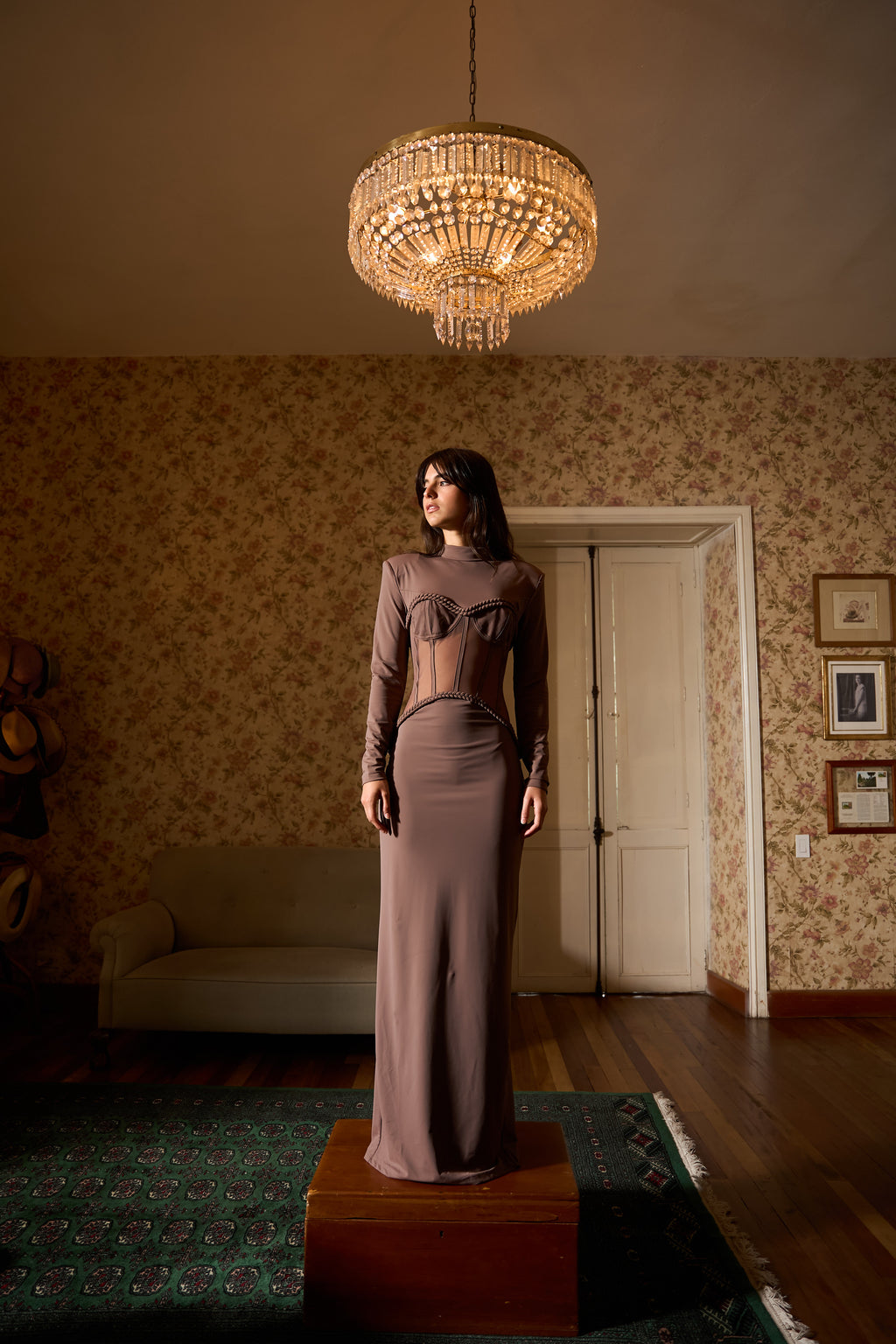DESPUÉS CHOCOLATE DRESS