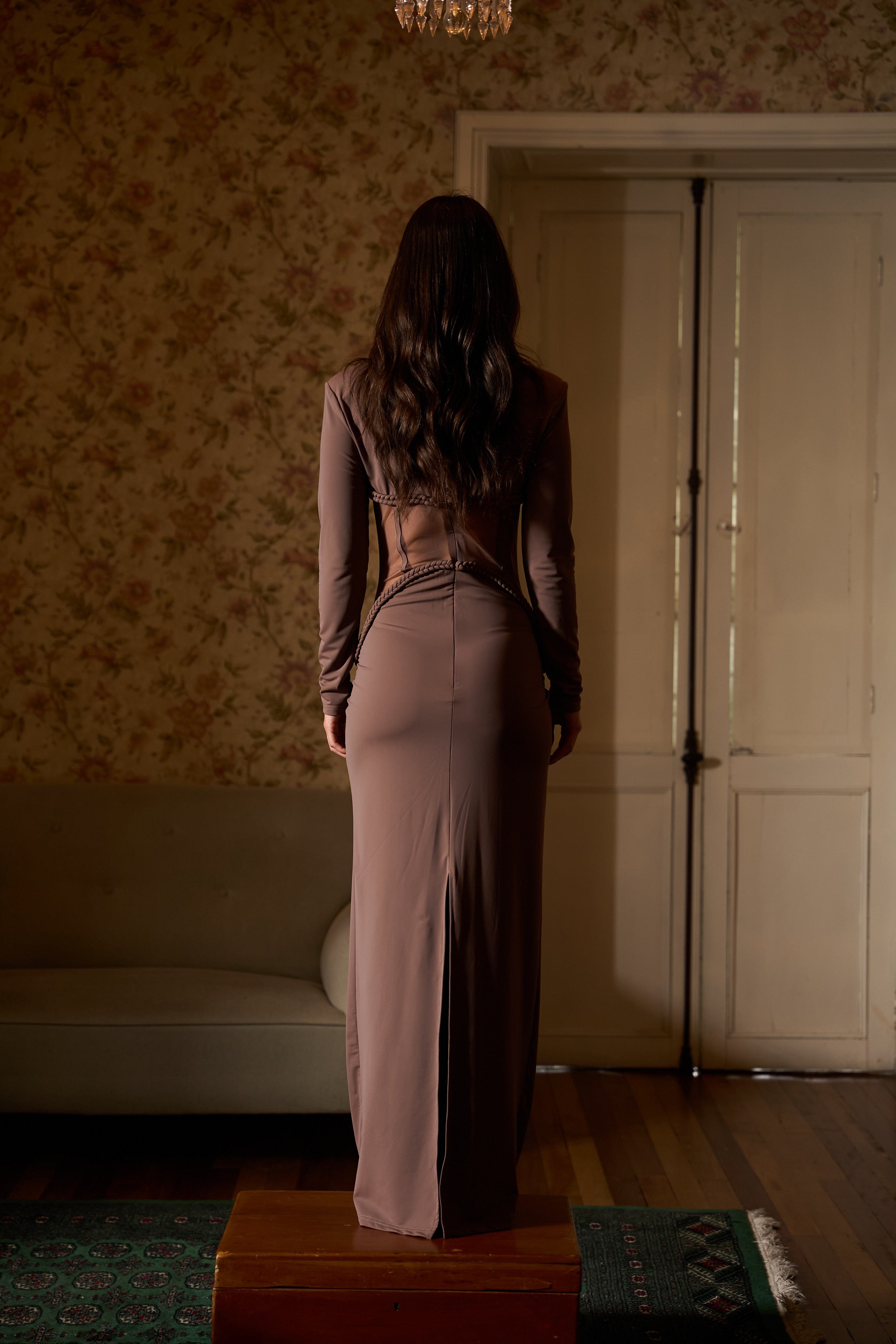 DESPUÉS CHOCOLATE DRESS