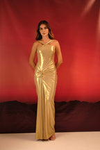VELA DRESS DORADO