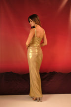VELA DRESS DORADO
