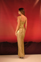 VELA DRESS DORADO