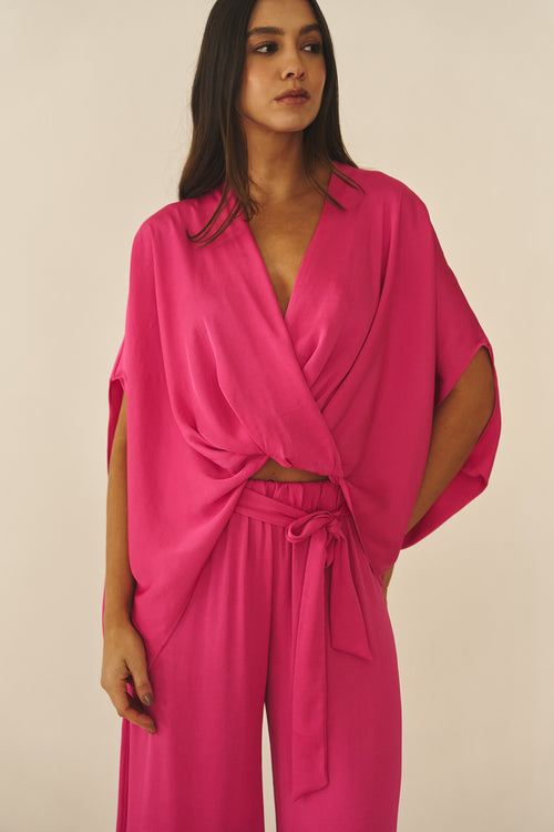AIRY FUCCIA SET