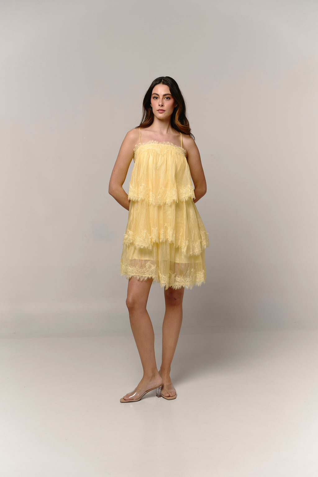 IMPROPIA DRESS AMARILLO