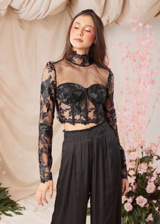 ROSALIND NEGRO TOP